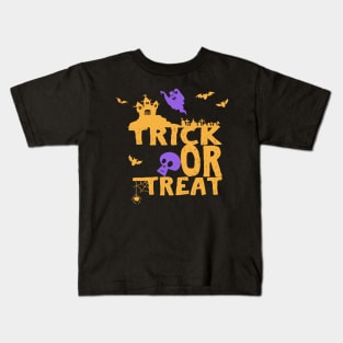 Trick Or Treat Halloween Kids T-Shirt